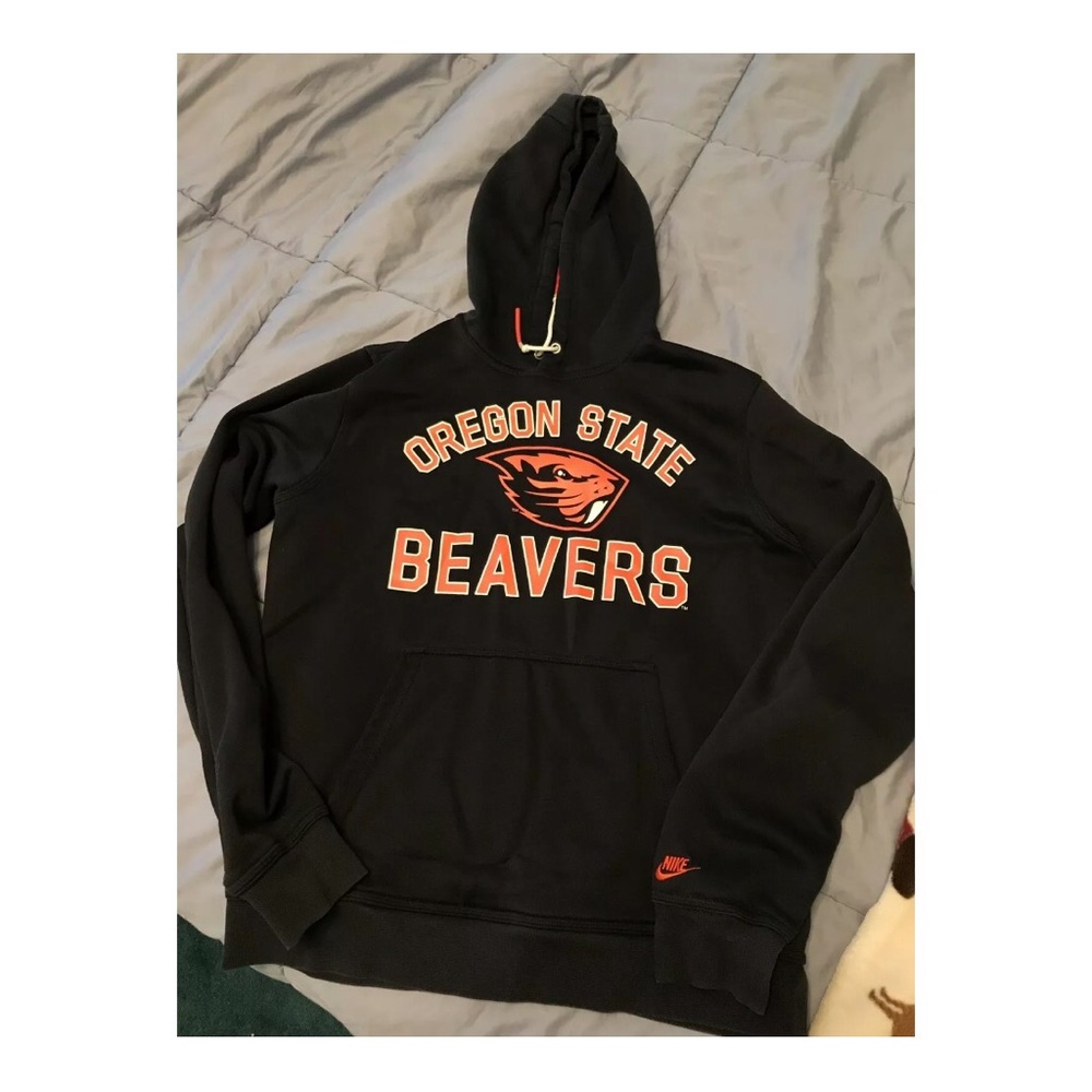 Oregon State Beavers Nike Black Club Rewind Hoodie